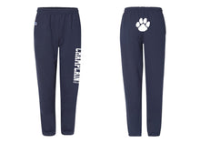 Load image into Gallery viewer, Cougar Paw Russell Dri-Power Closed-Bottom Fleece Pant (Navy)
