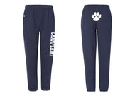 Cougar Paw Russell Dri-Power Closed-Bottom Fleece Pant (Navy)